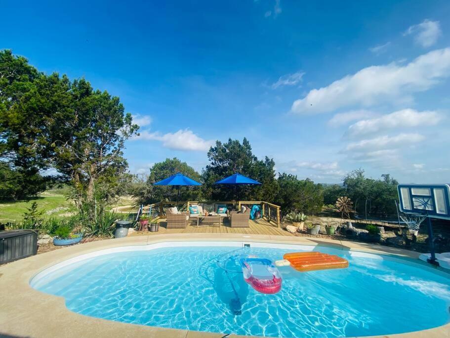 Cottage With Hot Tub And Pool Bandera, Tx. Exterior foto